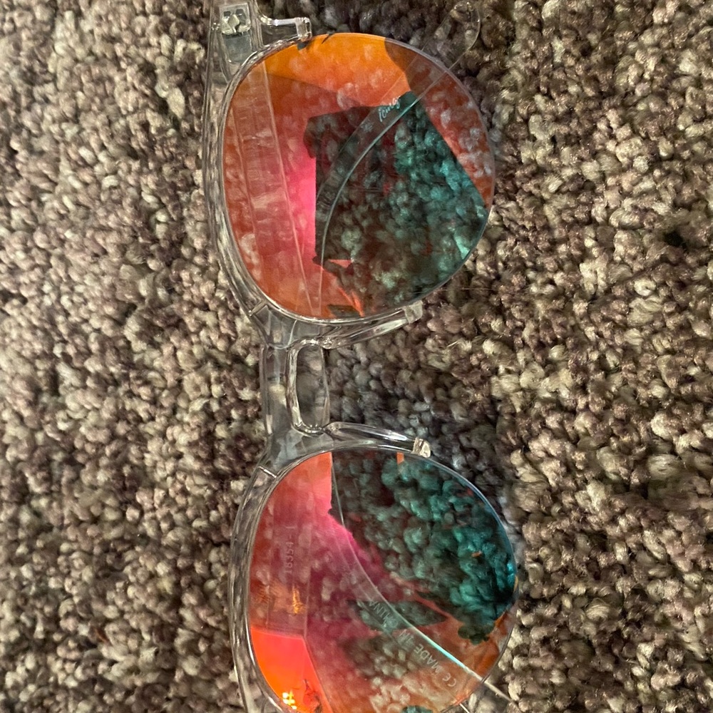Colorful accessory sunglasses